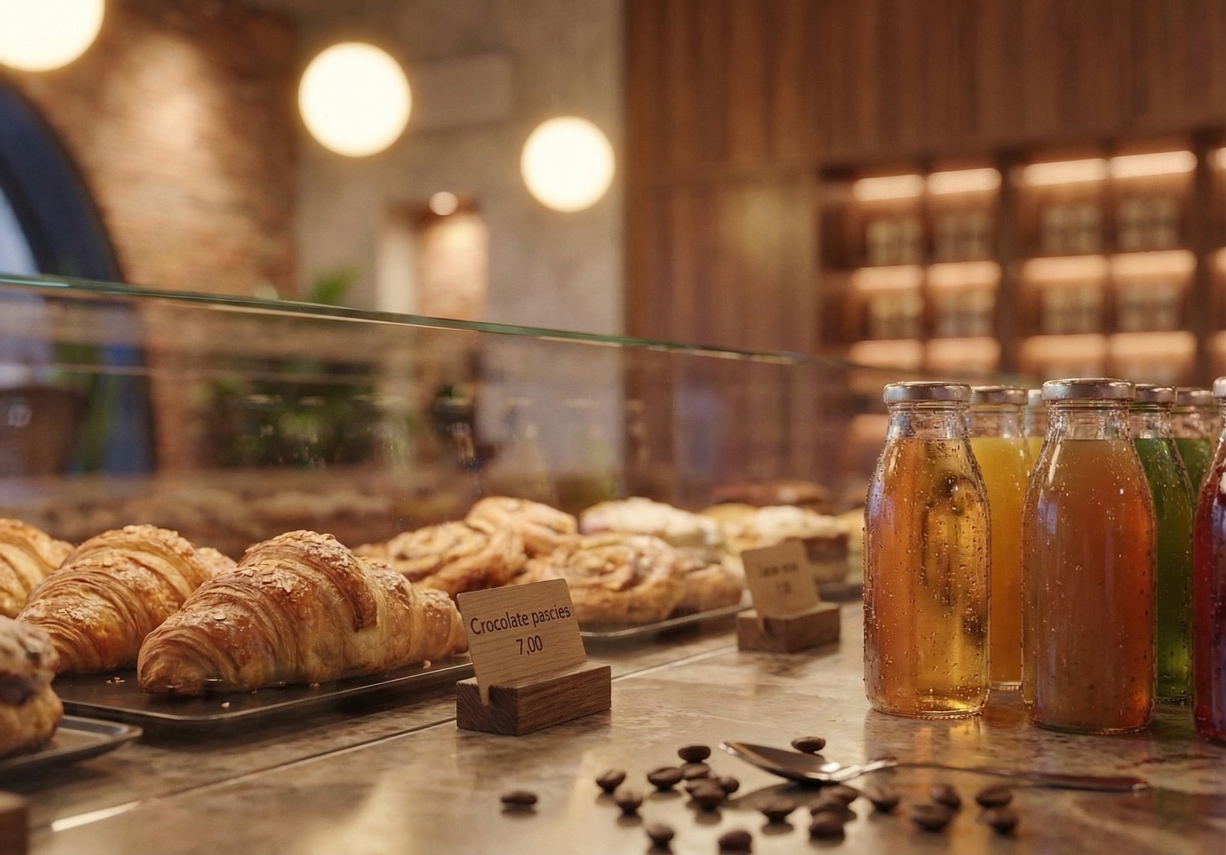 Cafe interior visualization